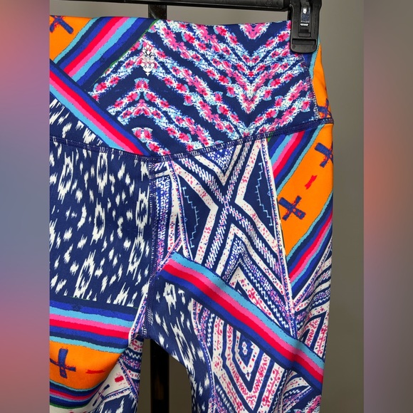 FP Movement by Free People Apres Ski Colorful Lose Control Crossover Leggings - Picture 6 of 15